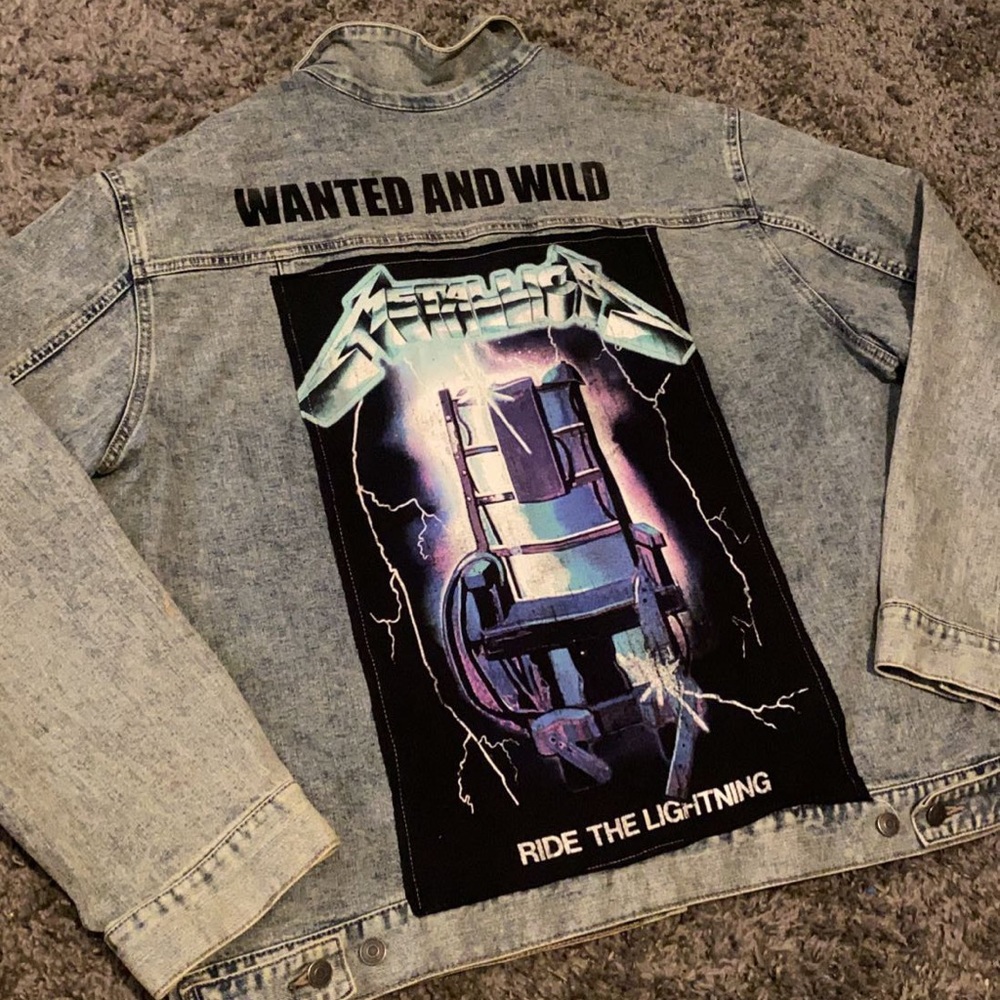 Custom denim jacket